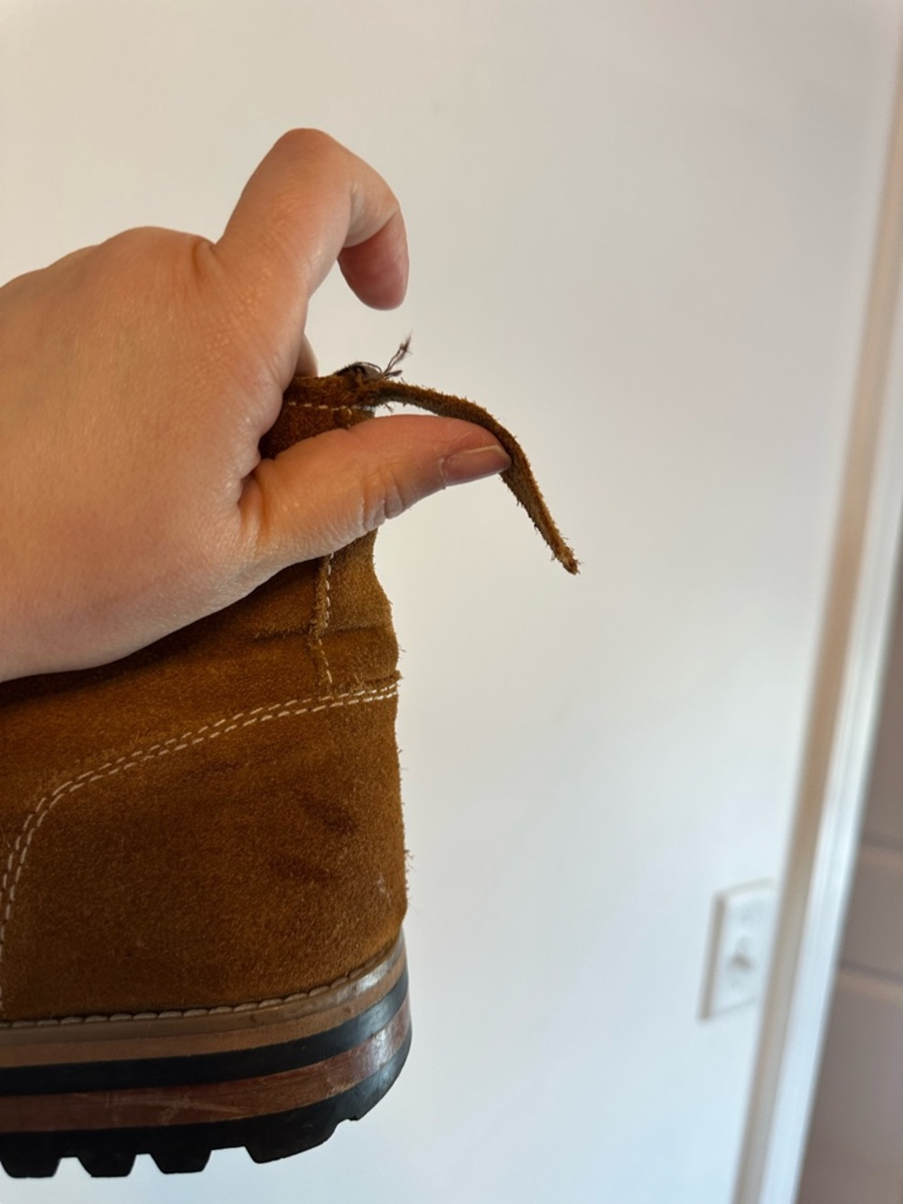 Men's crevo Suede Lace-Up Work Boots - READ DESCRIPTION - Picture 10 of 10
